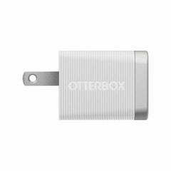 OtterBox Premium Pro Wall Charger 30W GaN PD/PPS USB-C White w/ Foldable Prongs