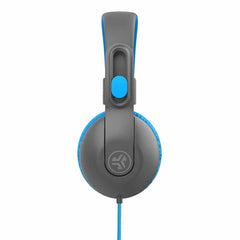 JLab JBuddies Studio 2 Wired Headphones Blue/Gray