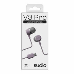 Sudio V3 Pro Wired Type-C Headphones Purple