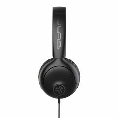 JLab Studio 2 Wired On-Ear Headphones Black
