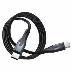 Blu Element SelfCoil Magnetic Cable USB-C to USB-C 3.3ft 100W Black