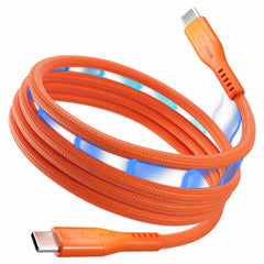 Statik MagStack Pro Charge/Sync Magnetic Cable USB-C to USB-C 3.3ft Orange