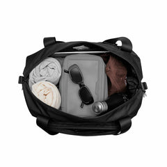 Gaston Luga Lightweight Packable Duffel Bag Black