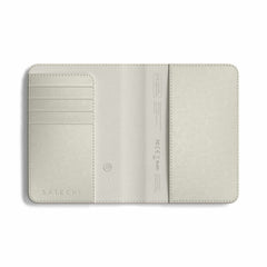 Satechi Vegan-Leather Passport Cover with Find My Sand