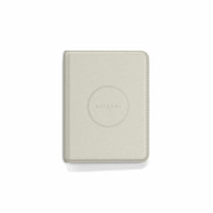 Satechi Vegan-Leather Passport Cover with Find My Sand