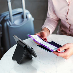 Satechi Qi2 10K Magnetic Power Bank with Stand Black