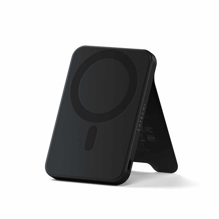 Satechi Qi2 5K Magnetic Power Bank with Stand Black