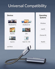 Anker Power Expand USB-C to DisplayPort Adapter Grey