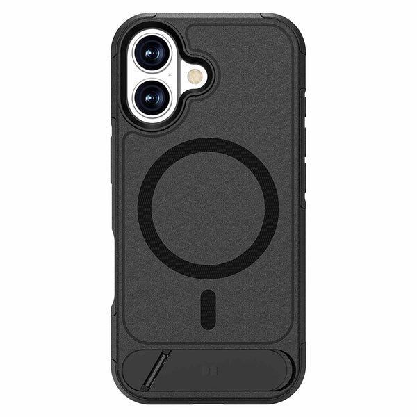 Blu Element Armour Ultra MagSafe w/Kickstand Case Black for iPhone 17