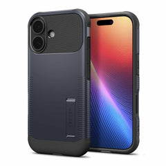 Spigen Slim Armor MagFit Case Metal Slate for iPhone 17