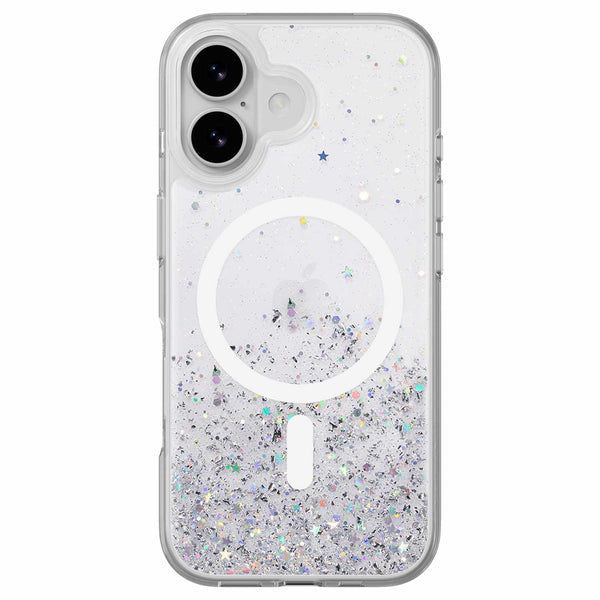 SwitchEasy Starfield 3D MagSafe Case Transparent for iPhone 17