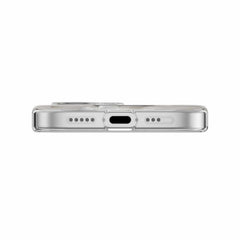 SwitchEasy Fleur 3D MagSafe Case Golden Gray for iPhone 17