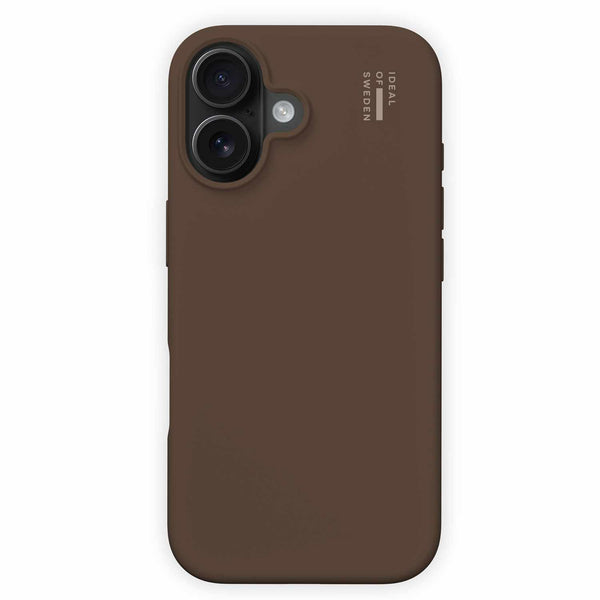 Ideal of Sweden Silicone MagSafe Case Mocha Mousse for iPhone 17