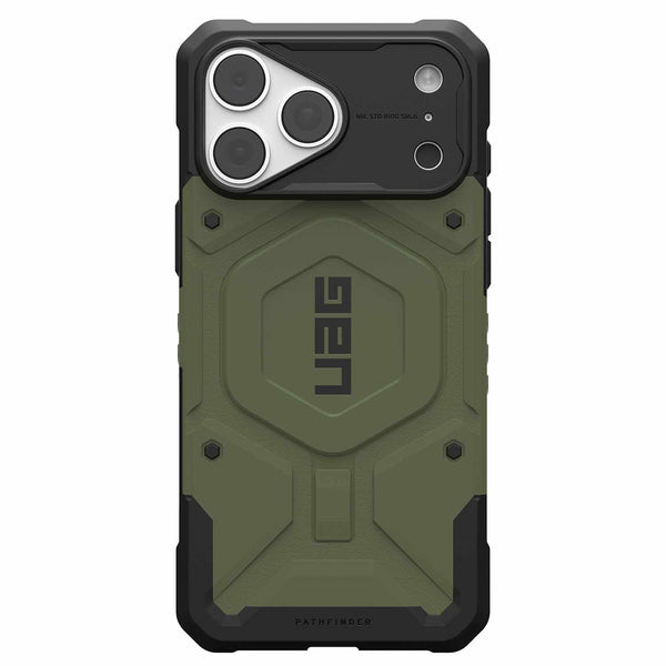 UAG Pathfinder MagSafe Rugged Case Olive Drab for iPhone 18 Pro Max/17 Pro Max