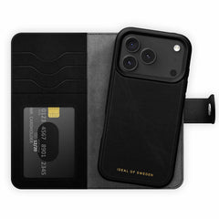 Ideal of Sweden Magnet Wallet MagSafe Case Black for iPhone 18 Pro Max/17 Pro Max