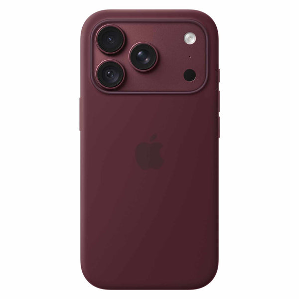 Apple Silicone Case with MagSafe Burgundy for iPhone 18 Pro