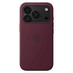 Apple Silicone Case with MagSafe Burgundy for iPhone 18 Pro