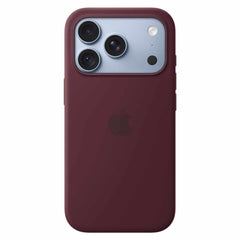 Apple Silicone Case with MagSafe Burgundy for iPhone 18 Pro