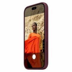 Apple Silicone Case with MagSafe Burgundy for iPhone 18 Pro