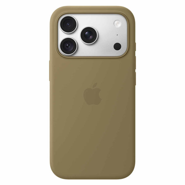 Apple Silicone Case with MagSafe Olive for iPhone 18 Pro