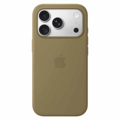 Apple Silicone Case with MagSafe Olive for iPhone 18 Pro