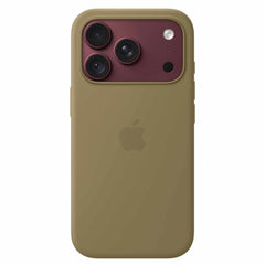 Apple Silicone Case with MagSafe Olive for iPhone 18 Pro