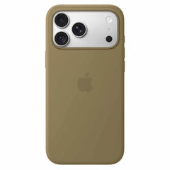 Apple Silicone Case with MagSafe Olive for iPhone 18 Pro Max