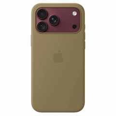 Apple Silicone Case with MagSafe Olive for iPhone 18 Pro Max