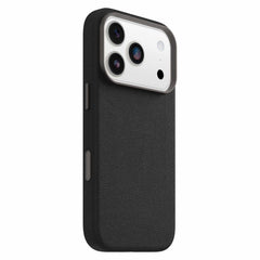 OtterBox Symmetry Cactus Leather MagSafe Case w/Camera Control Noir Ash (Black) for iPhone 18 Pro/17 Pro