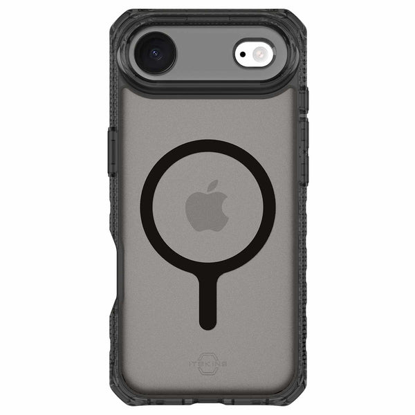 ITSKINS Hybrid_R Vapor MagSafe Case Smoke for iPhone Air