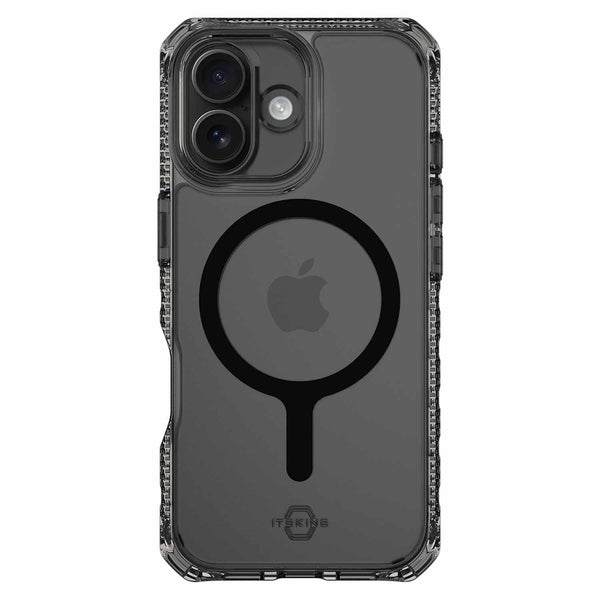 ITSKINS Hybrid_R Vapor MagSafe Case Smoke for iPhone 17