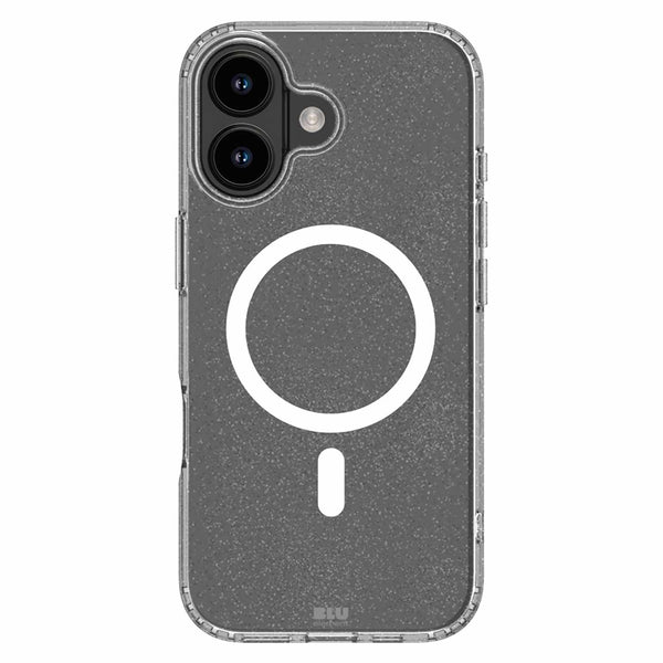 Blu Element DropZone Rugged MagSafe Case Clear Glitter for iPhone 17